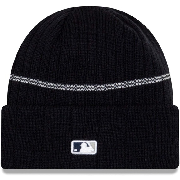 New Era New York Yankees Navy Blue Sport Knit Beanie Cap - Picture 2 of 8